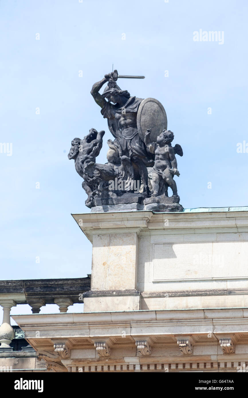 Neues Palais Potsdam preußischen Palast Deutschland Stockfoto