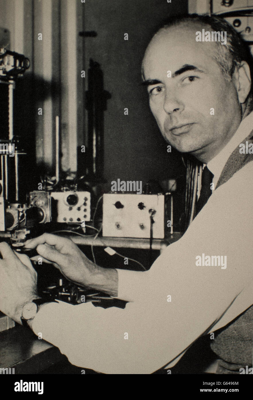 Sir Andrew Fielding Huxley (Hampstead, 22. November 1917 - Grantchester, 30. Mai 2012) war ein englischer Physiologe Stockfoto