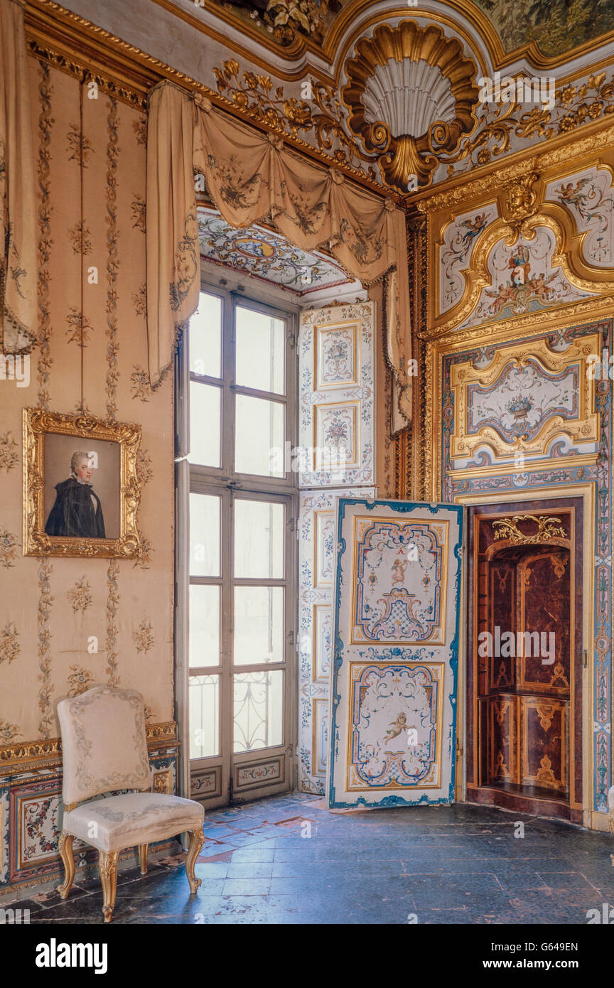 Italien Piemont Stupinigi Sabauda Residenz Stupinigi Palazzina di Caccia Stockfoto