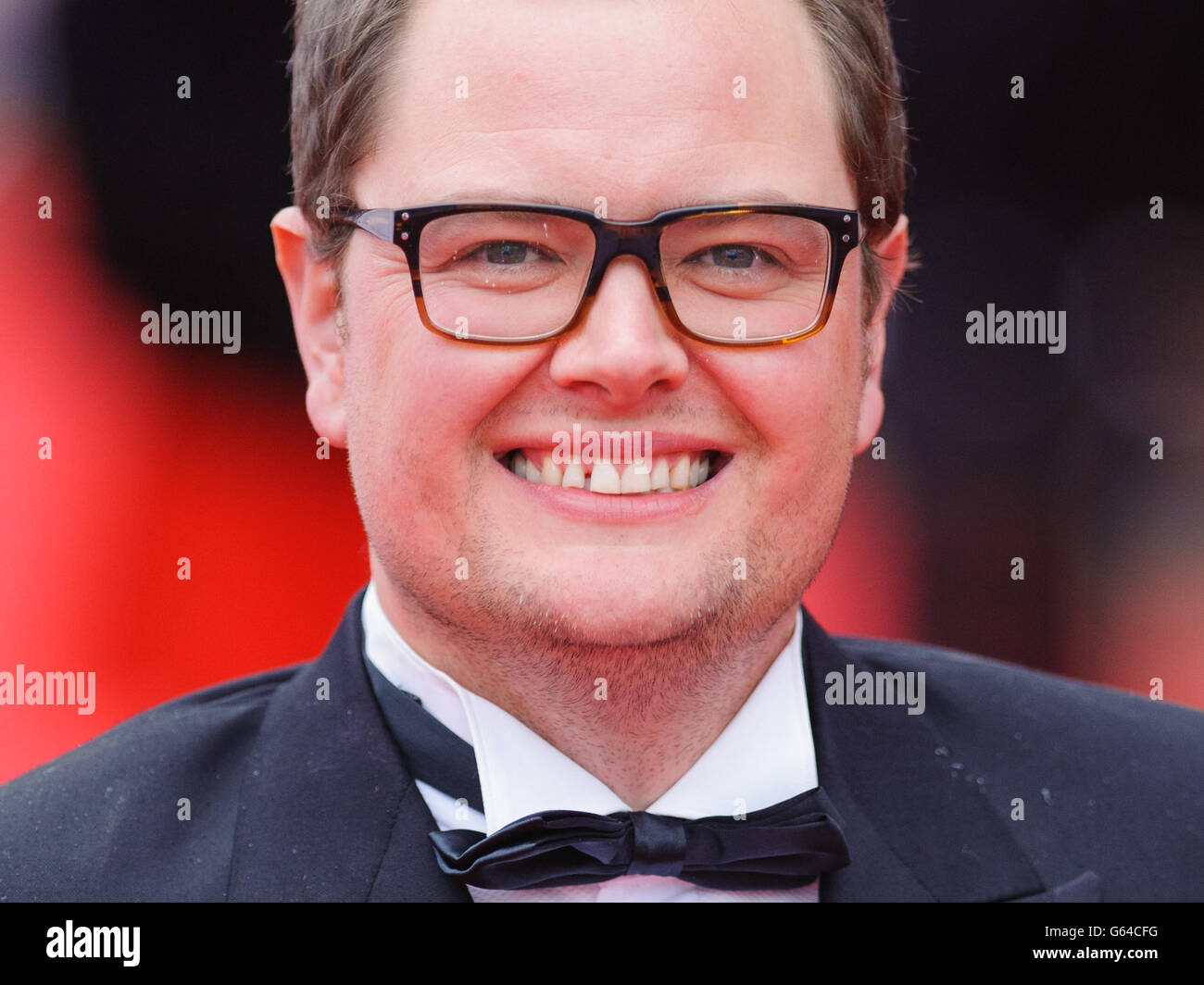 Alan Carr bei der Ankunft für die 2013 Arqiva British Academy Television Awards in der Royal Festival Hall, London. Stockfoto