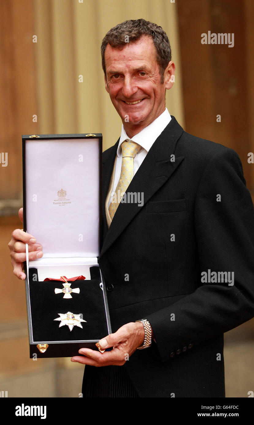 Investitur am Buckingham Palace Stockfoto