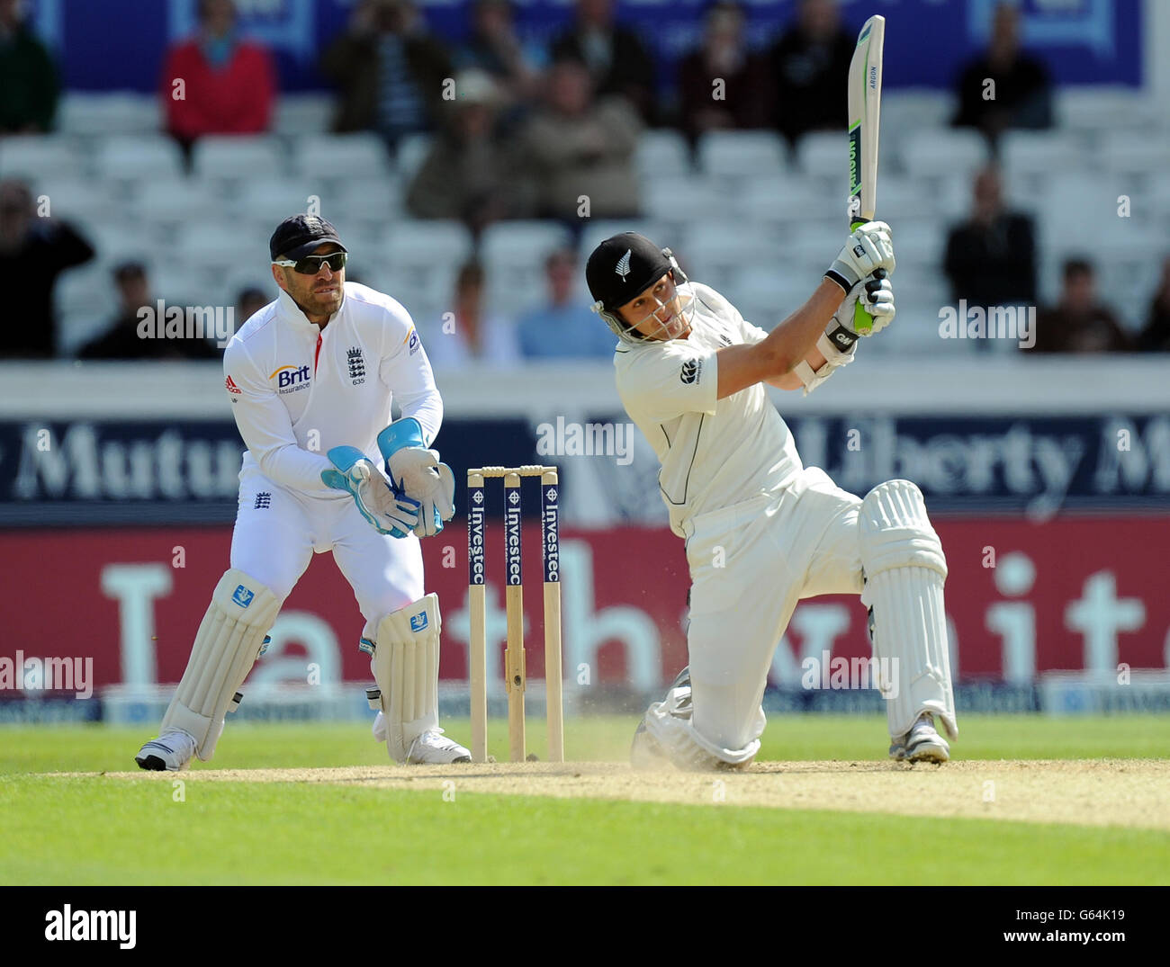 Cricket - Investec Testreihen - zweiter Test - England V Neuseeland - Tag 3 - Headingley Stockfoto