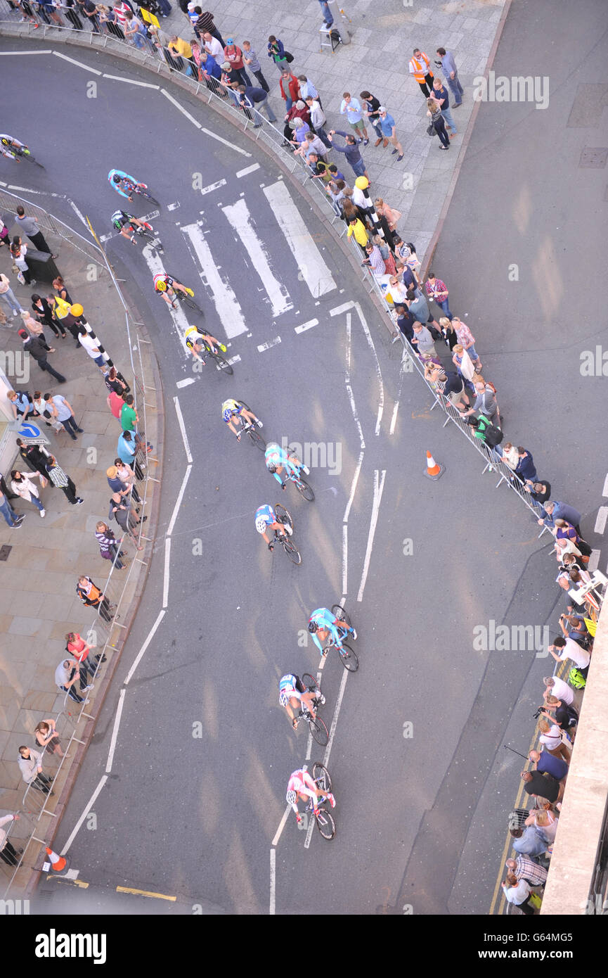 -2013 Milch Radrennen - Nottingham Stockfoto