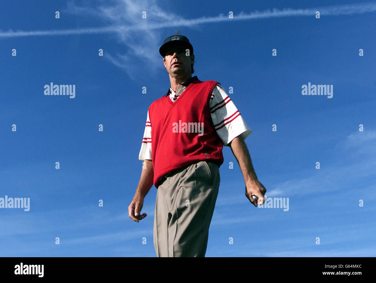 Ryder-Cup-Praxis Stockfoto