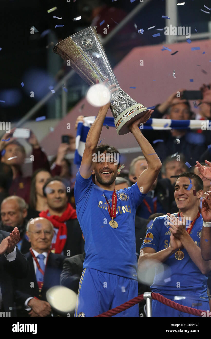 Fußball - UEFA Europa League Finale - Benfica V Chelsea - Amsterdam Arena Stockfoto