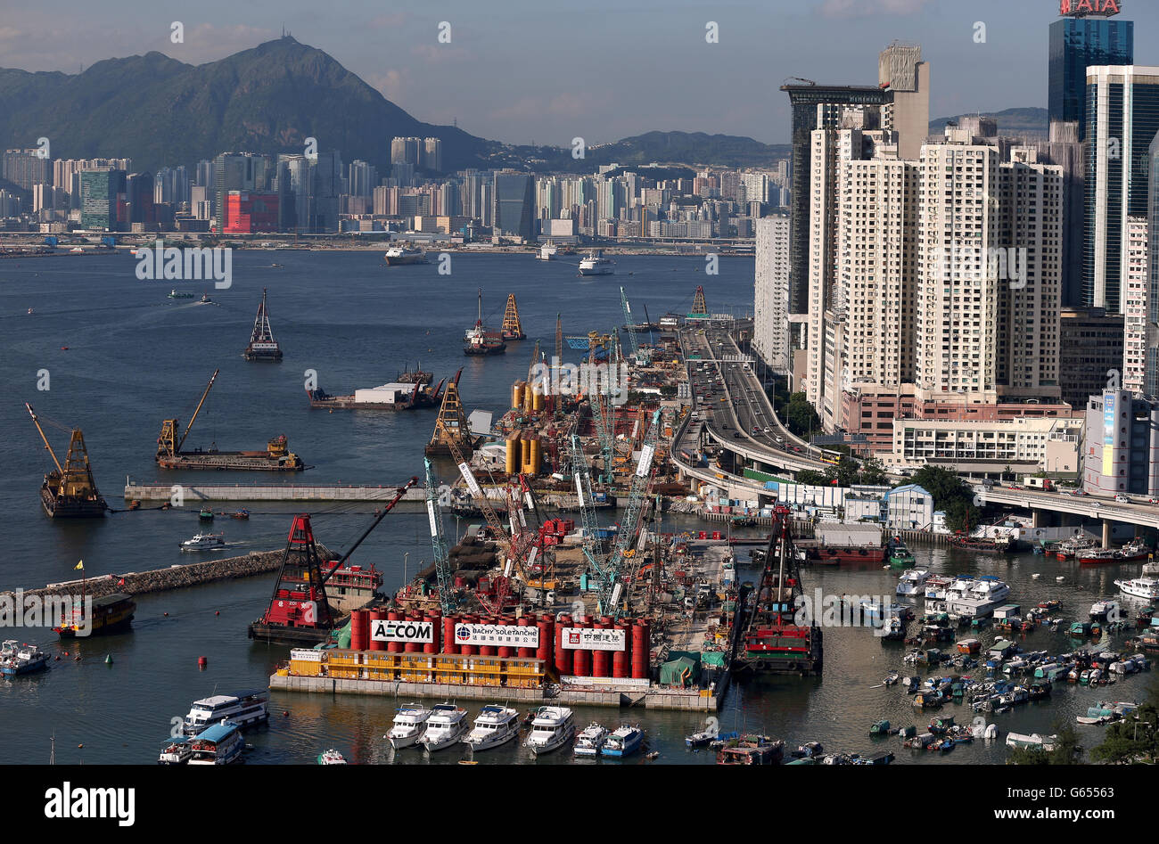 Lager - Hongkong reisen Stockfoto