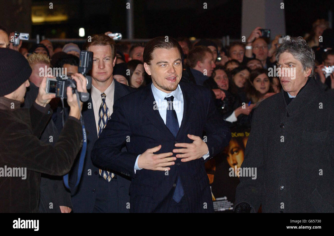 Leonardo DiCaprio Gangs of New York Stockfoto