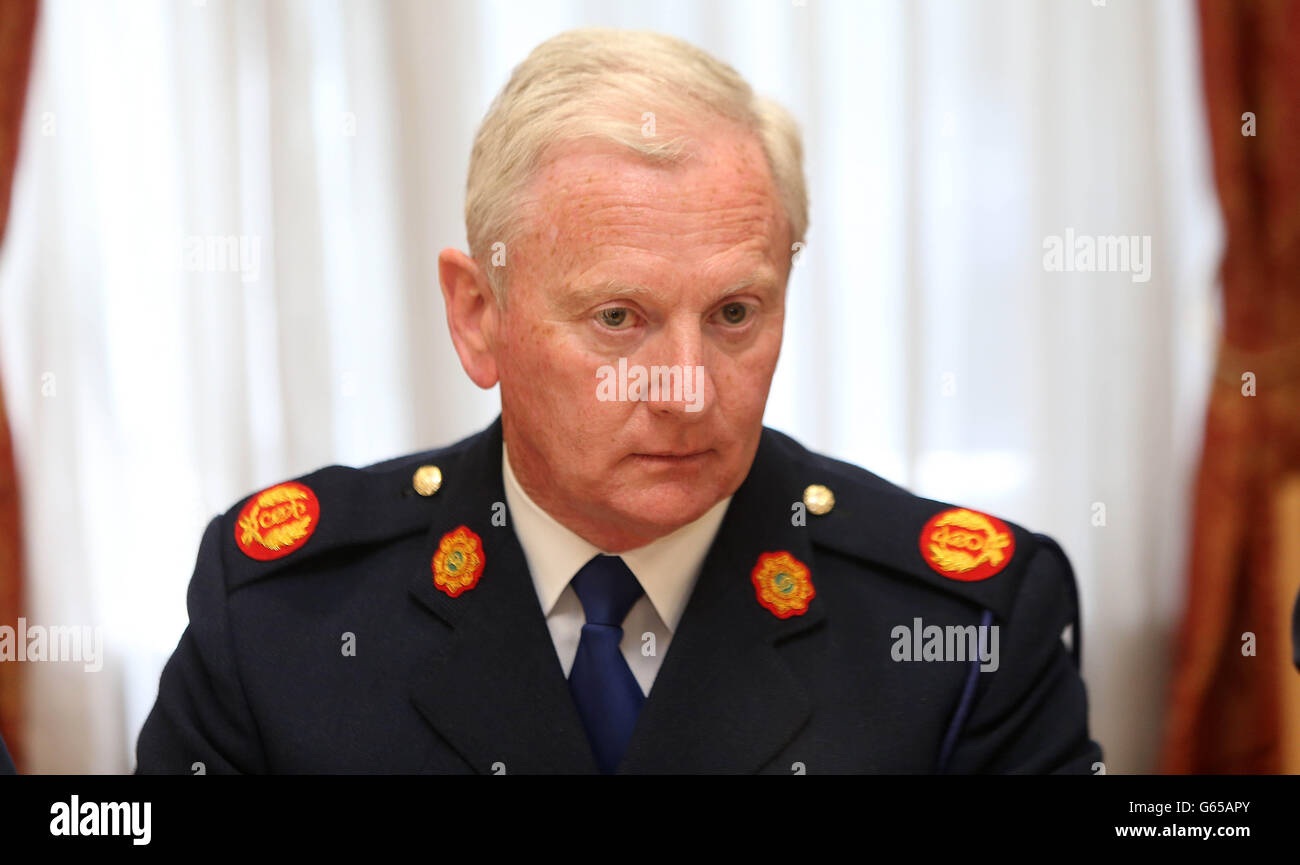 Assistant Garda Kommissar Gerard Philips Stockfoto