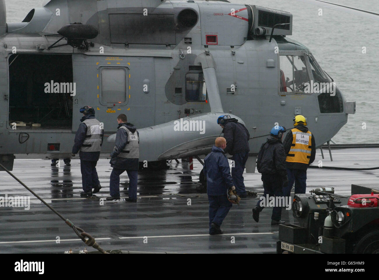 Sea King Argus Southampton Stockfoto