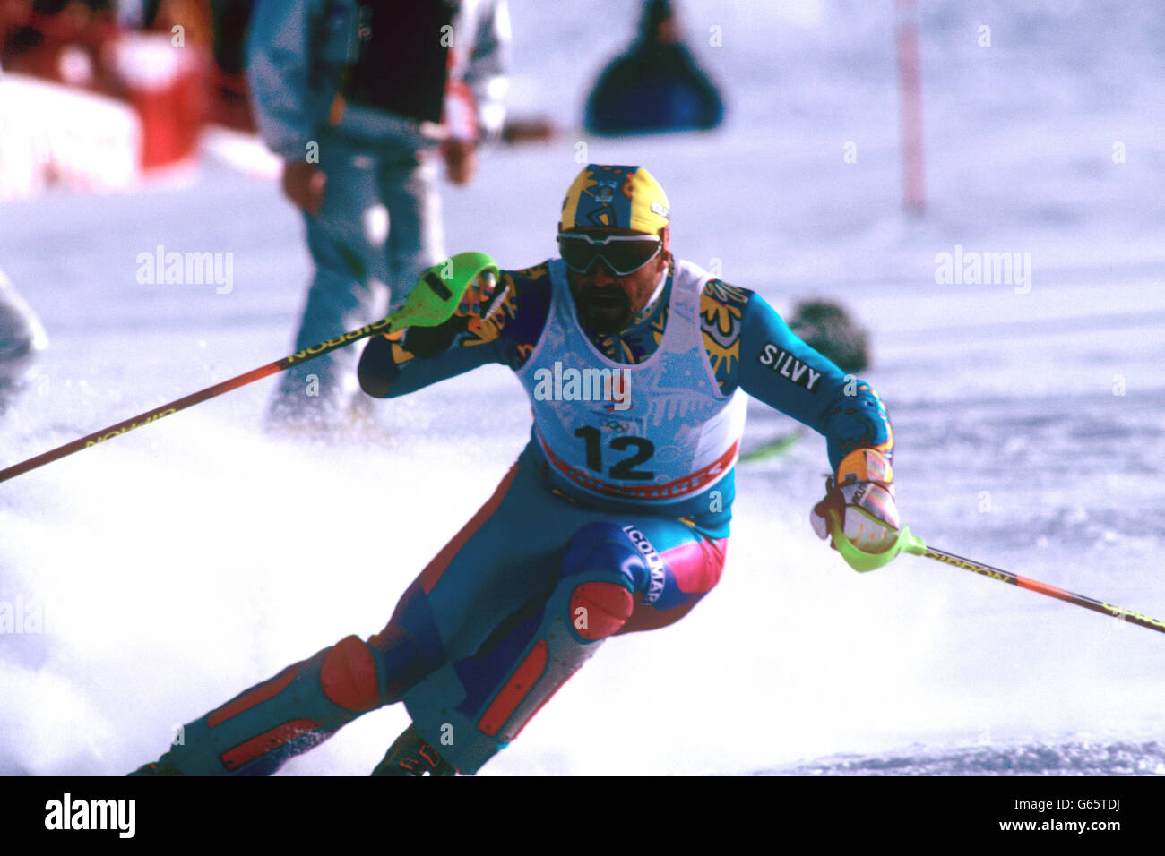 Olympische Winterspiele 1992 Skifahren Albertville MännerSlalom