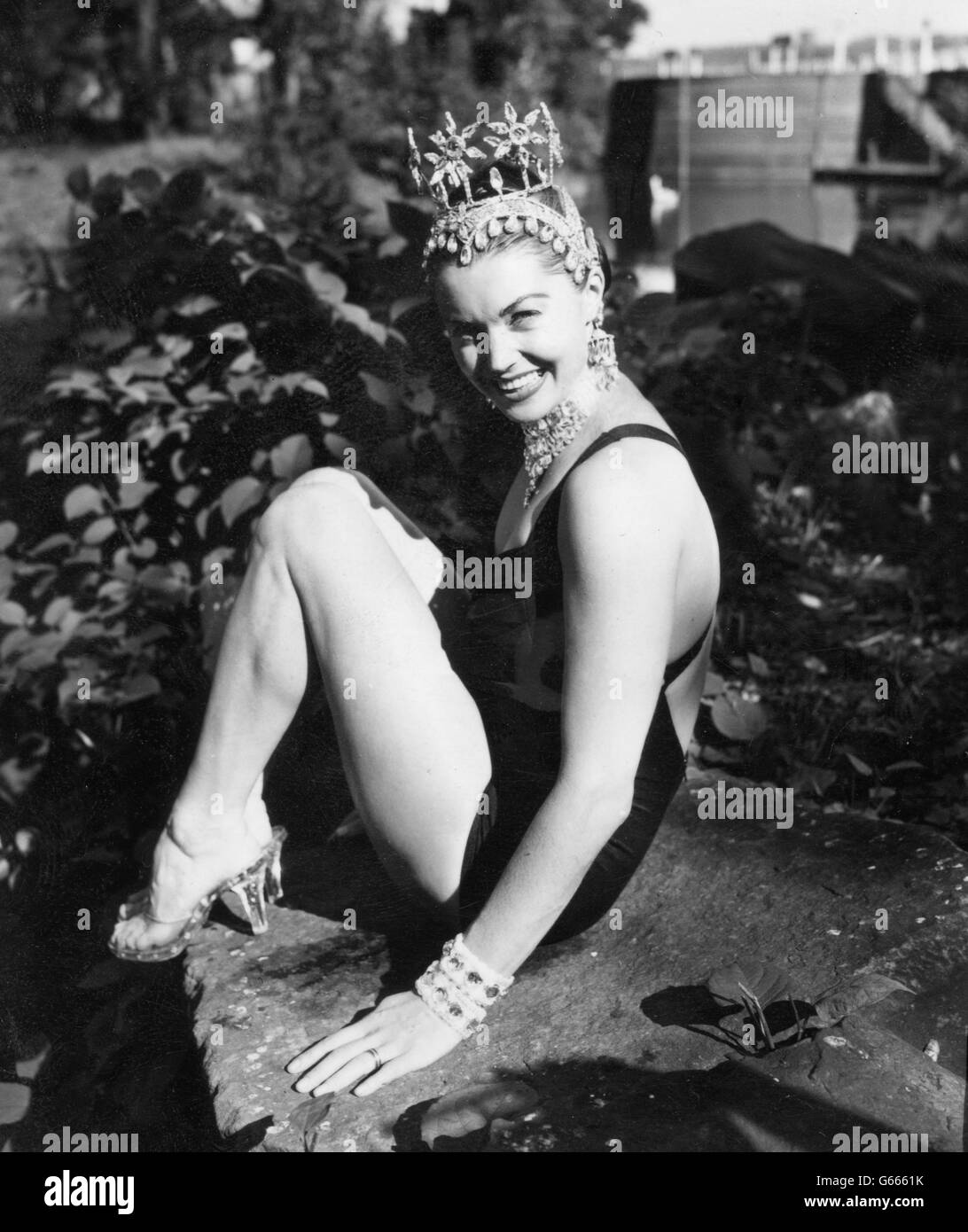 Unterhaltung - Hollywood-Star Esther Williams - London Stockfoto