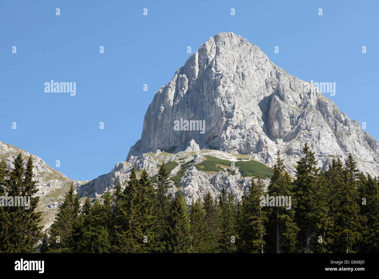 Mount Admonter Kalbling, 2196 m, Admont, Steiermark, Austria, Europe Stockfoto