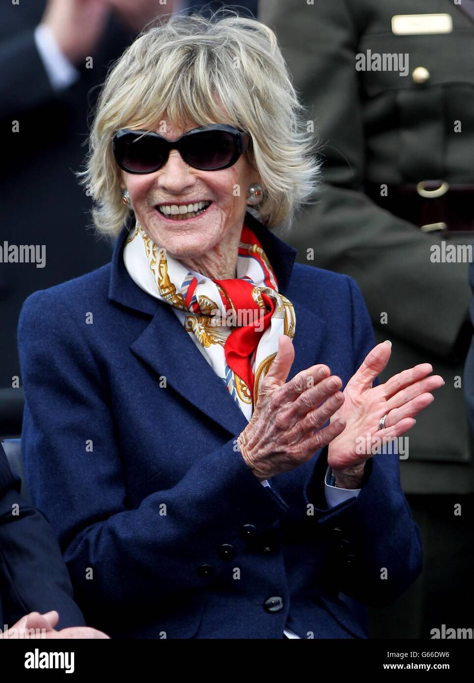 Jean Kennedy Smith auf dem Anwesen der Familie Kennedy in Dunganstown, Co Wexford, im Rahmen einer Feier zum 50. Jahrestag von John F. Kennedys Besuch in Irland. Stockfoto