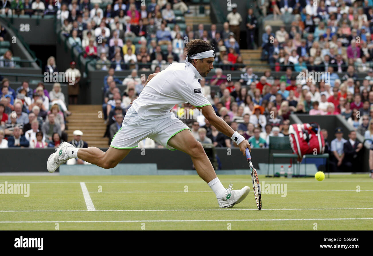 Tennis - Wimbledon Championships 2013 - Tag 5 - der All England Lawn-Tennis and Croquet Club Stockfoto