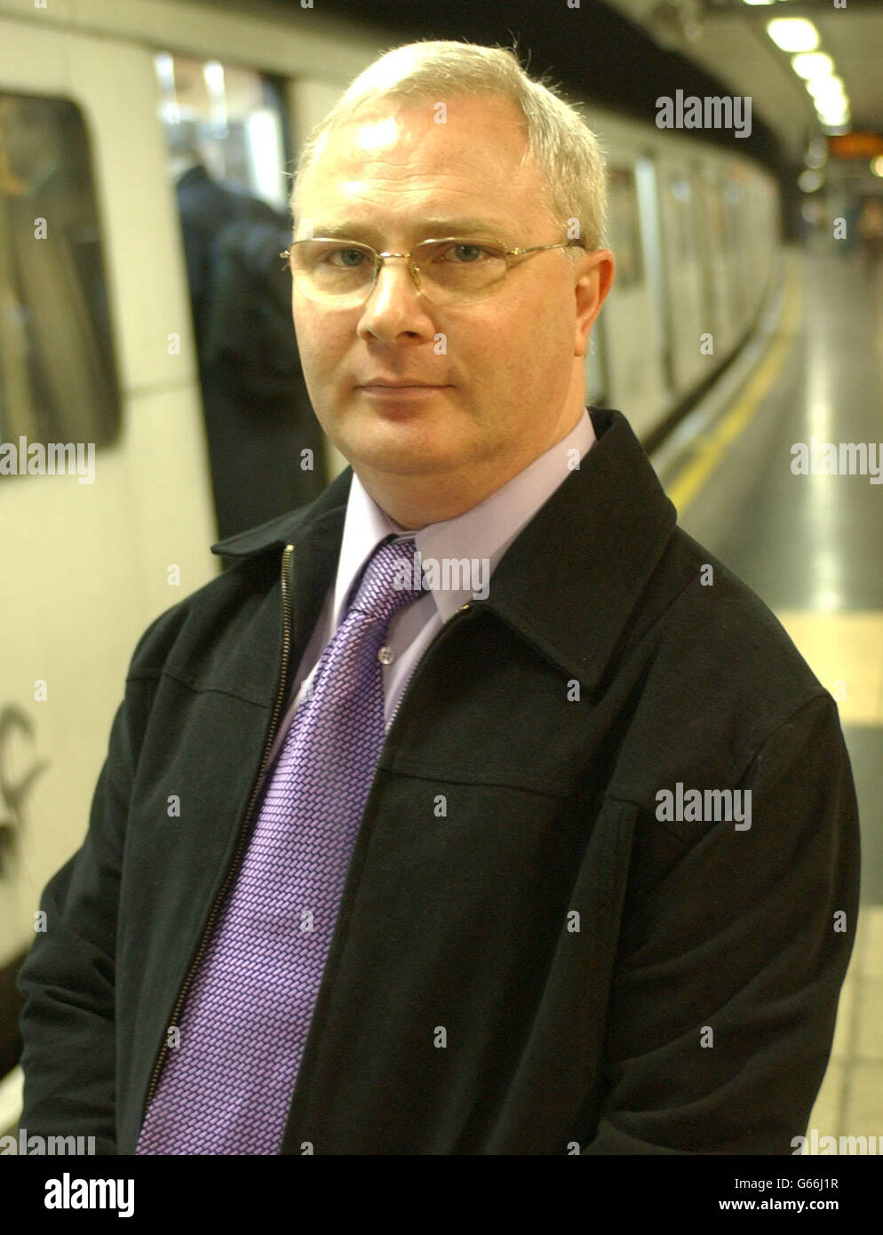 Les Parker - Tube Unfall Zeugen Stockfotografie - Alamy