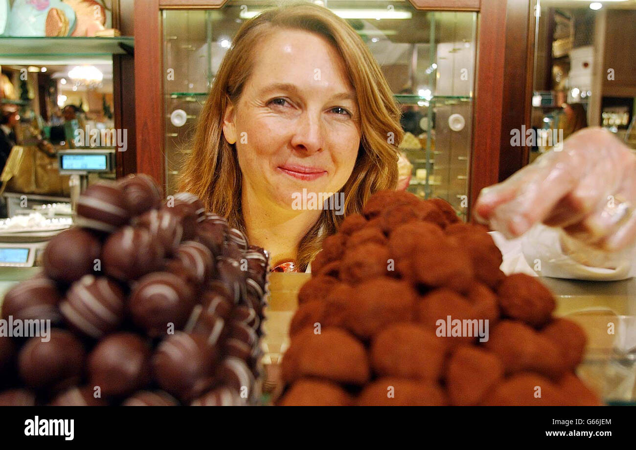 Chloe Doutre-Roussel - Schokolade Käufer Stockfoto