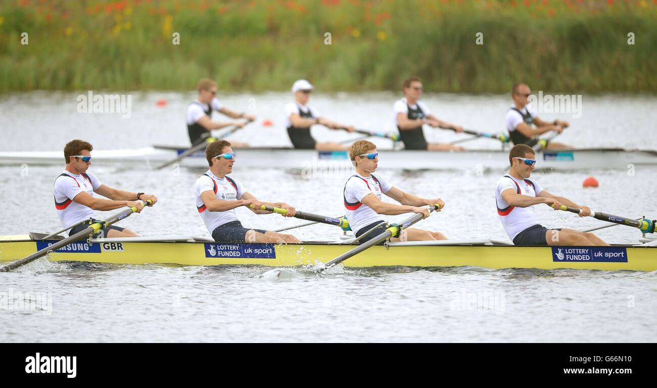 Rudern - Rowing World Cup - Tag eins - Eton Dorney Stockfoto