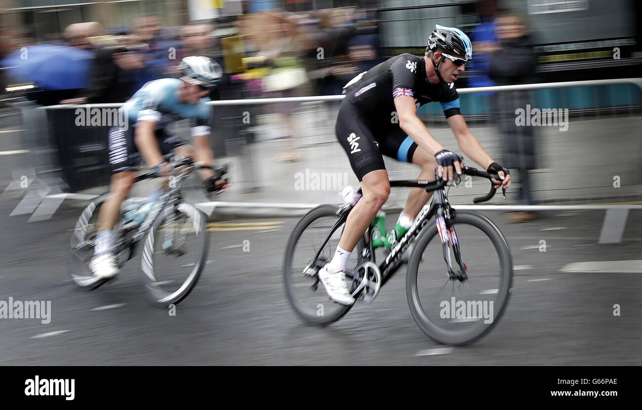 Radfahren - National Road Race Championships - Tag vier - Glasgow Stockfoto