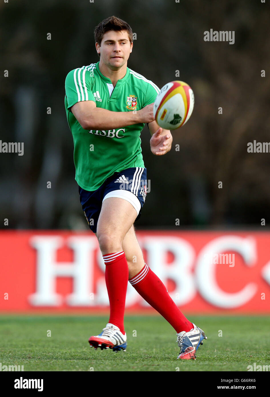 Britische und irische Lions Ben Youngs während einer Trainingseinheit am Scotch College, Melbourne, Australien. Stockfoto