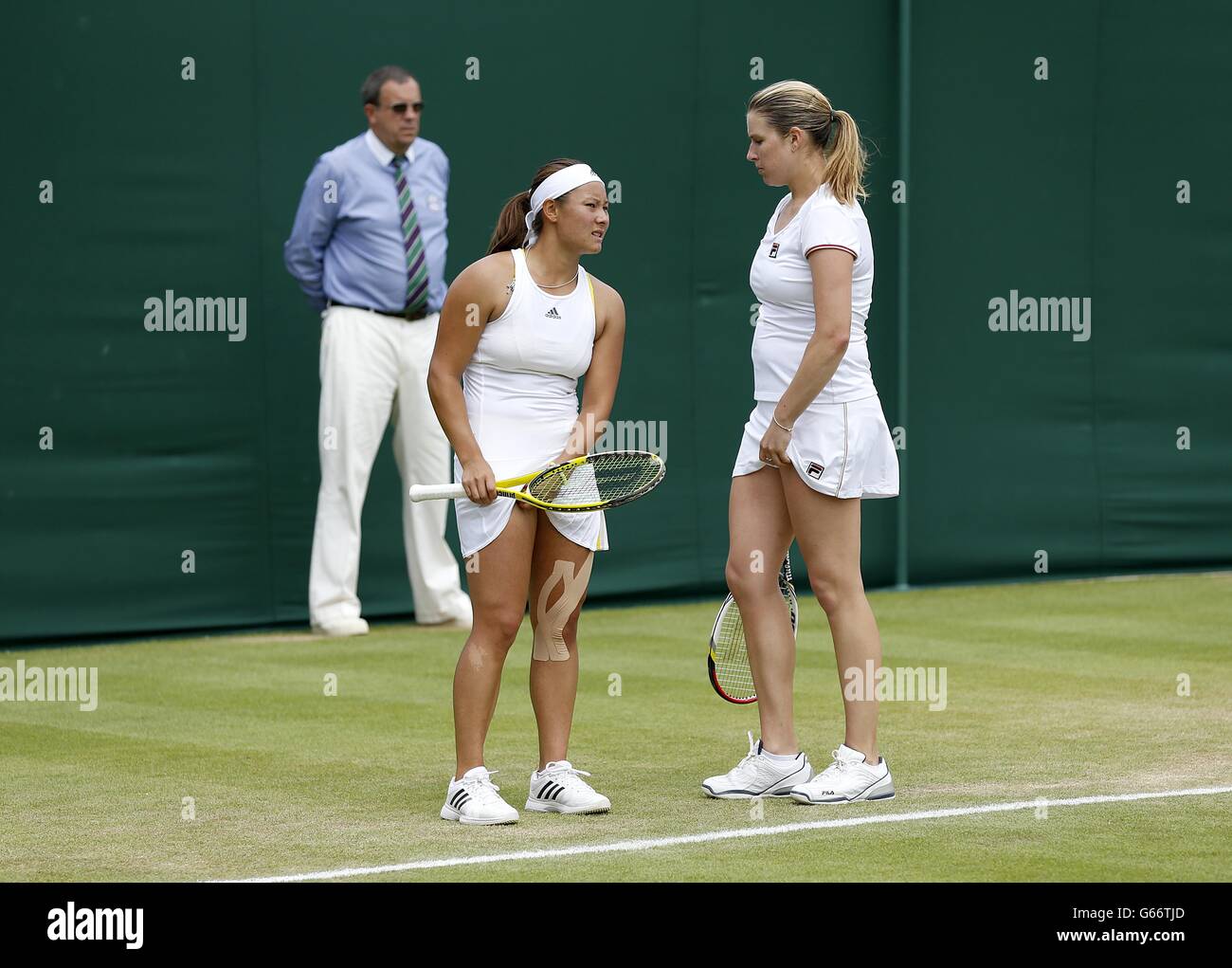 Tennis - Wimbledon Championships 2013 - Tag vier - der All England Lawn-Tennis and Croquet Club Stockfoto