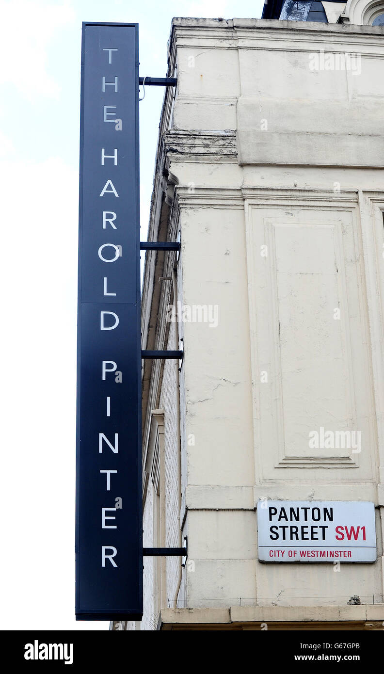 Theater Stock - London. Eine allgemeine Ansicht des Harold Pinter Theatre in London. Stockfoto