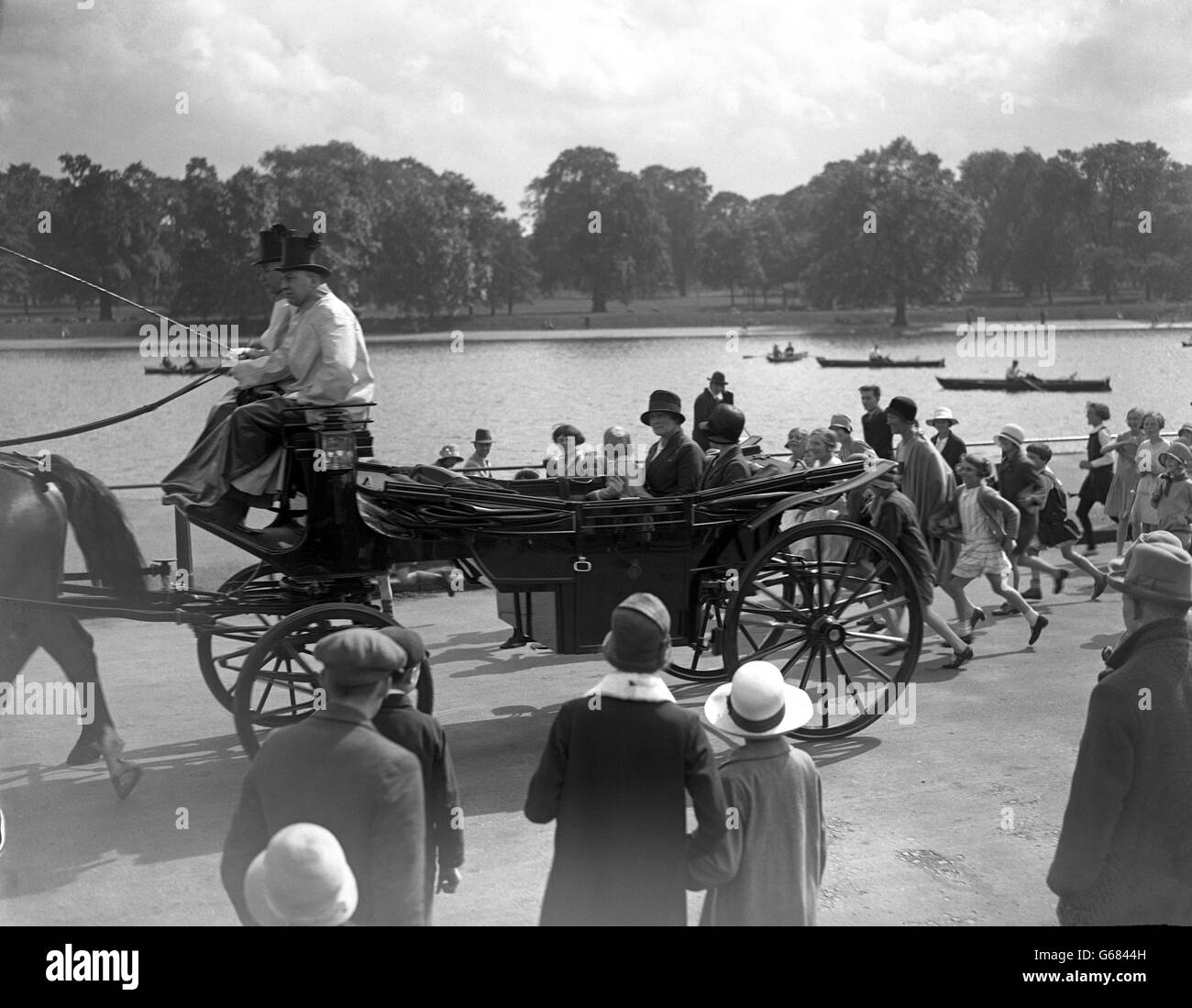 Royalty - Prinzessin-Elisabeth - Hydepark, London Stockfoto