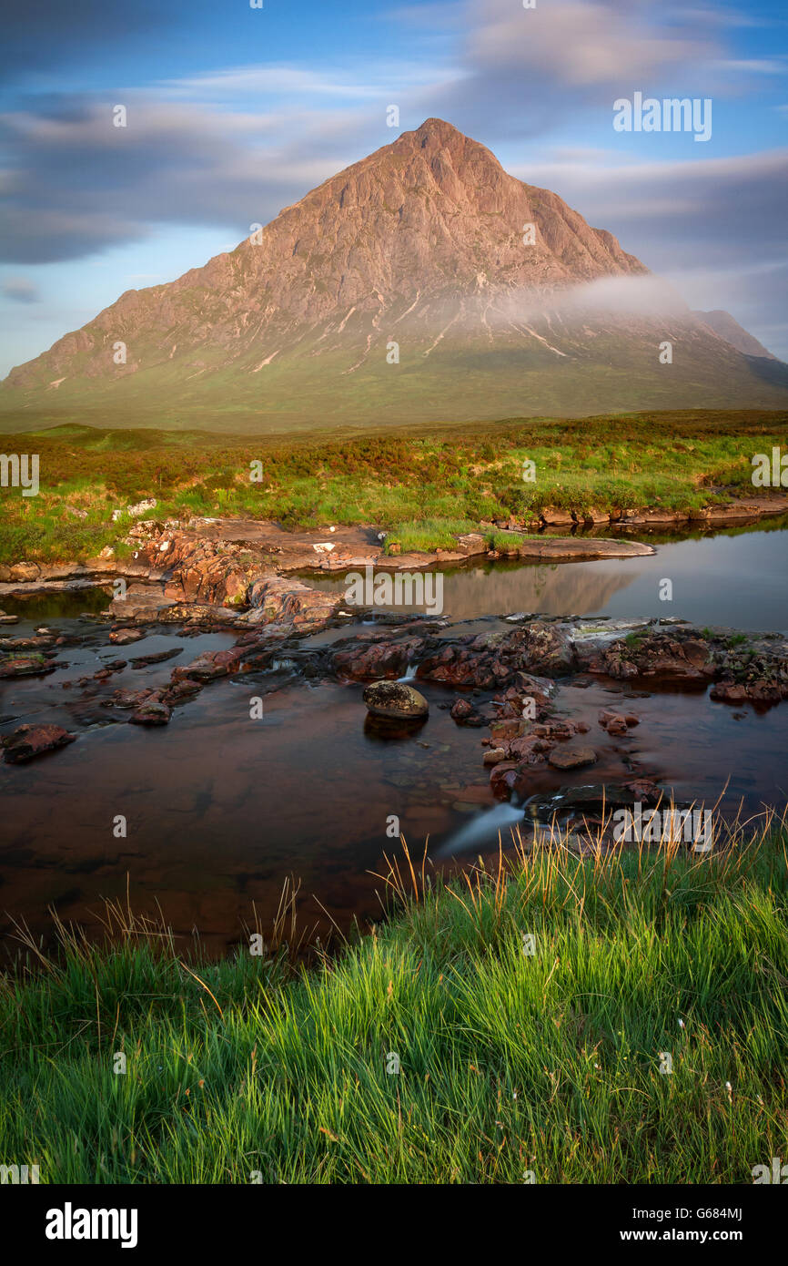 Buchaille Etive Mor, Glencoe Stockfoto