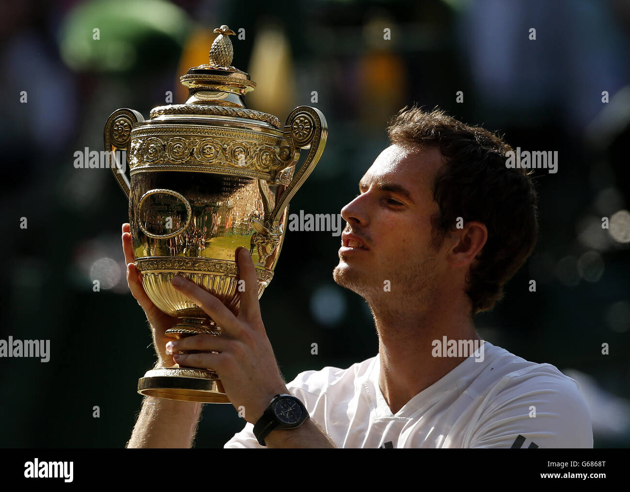 Tennis - Wimbledon Championships 2013 - Tag 13 - der All England Lawn-Tennis and Croquet Club Stockfoto