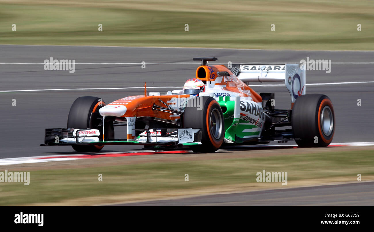 Rennsport - 2013 Formel 1 junge Fahrer testen - Tag eins - Silverstone Stockfoto
