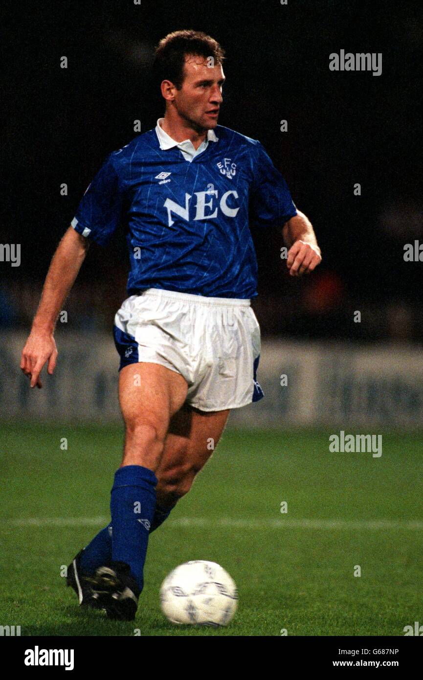 FUSSBALL. DAVE WATSON, EVERTON Stockfoto