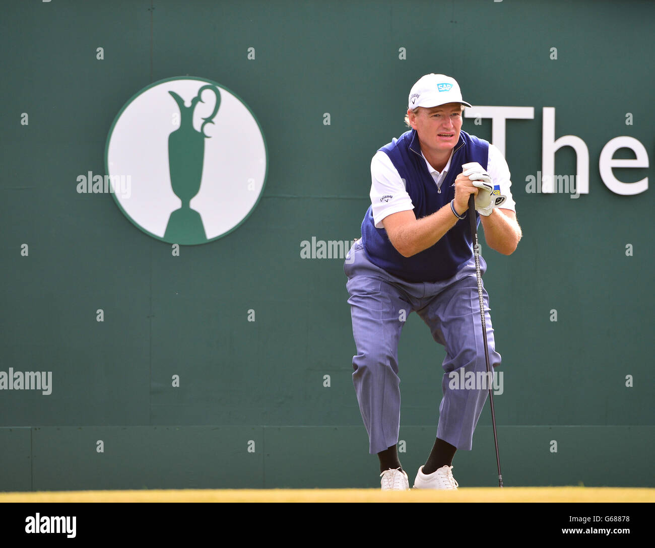 Golf - der Open Championship 2013 - Tag eins - Muirfield Golf Club Stockfoto