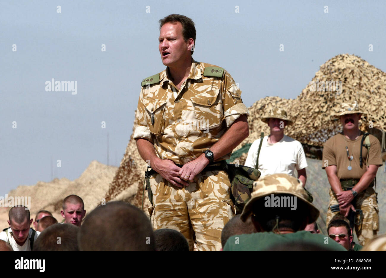 Königliche Artillerie Predigt Stockfoto