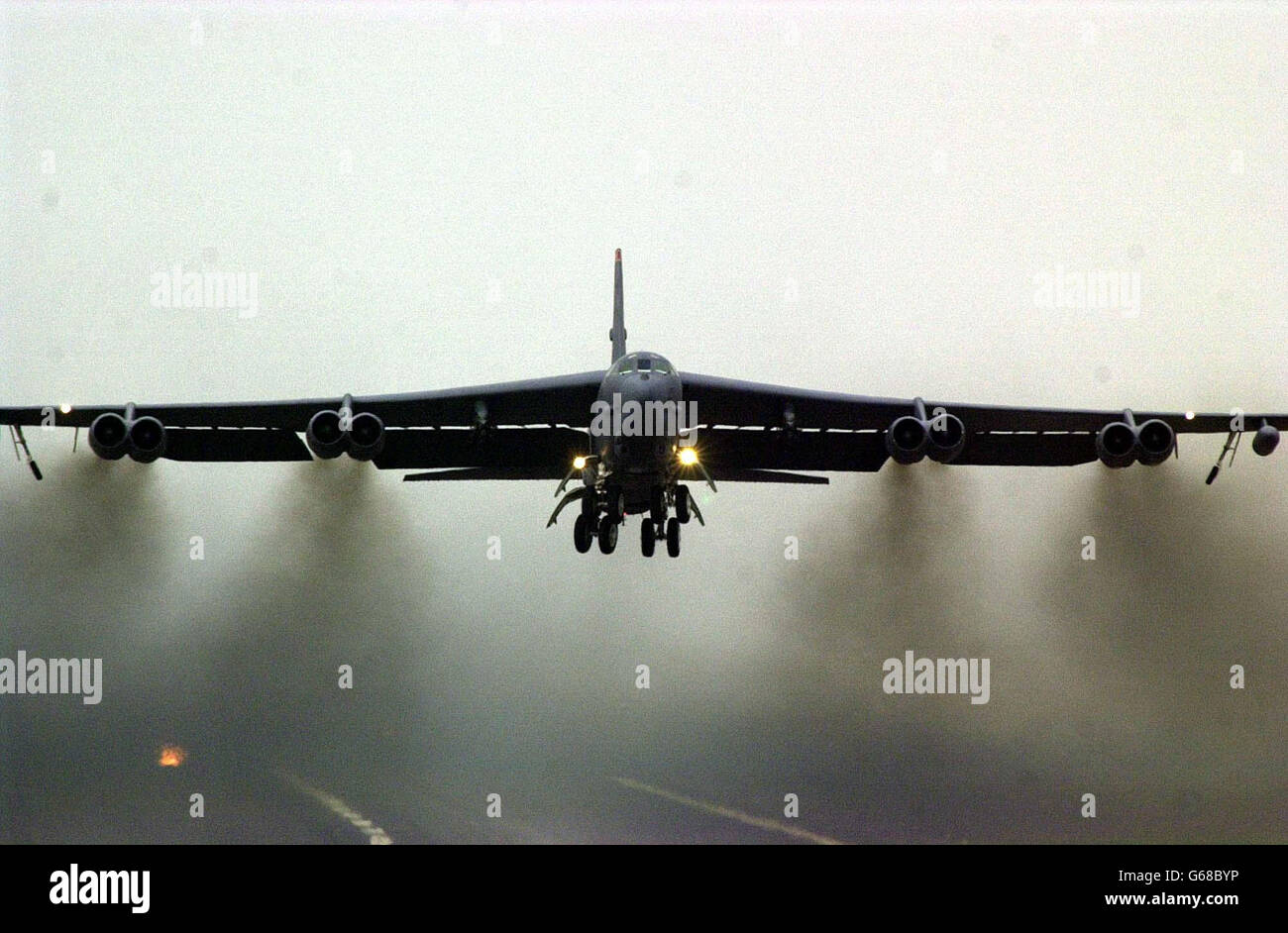 Fairford - B52-Bomber Stockfoto