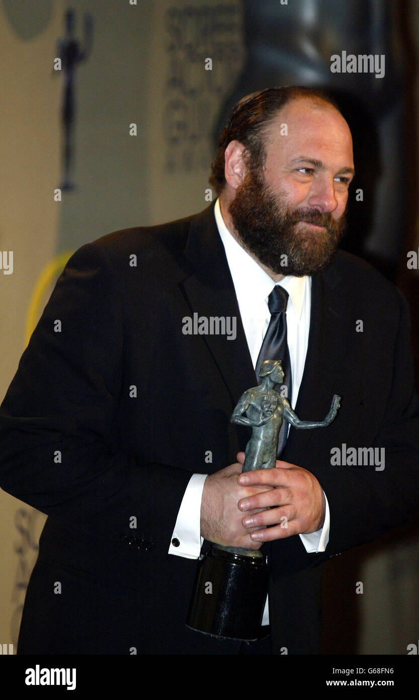 James Gandolfini SAG Awards Stockfoto