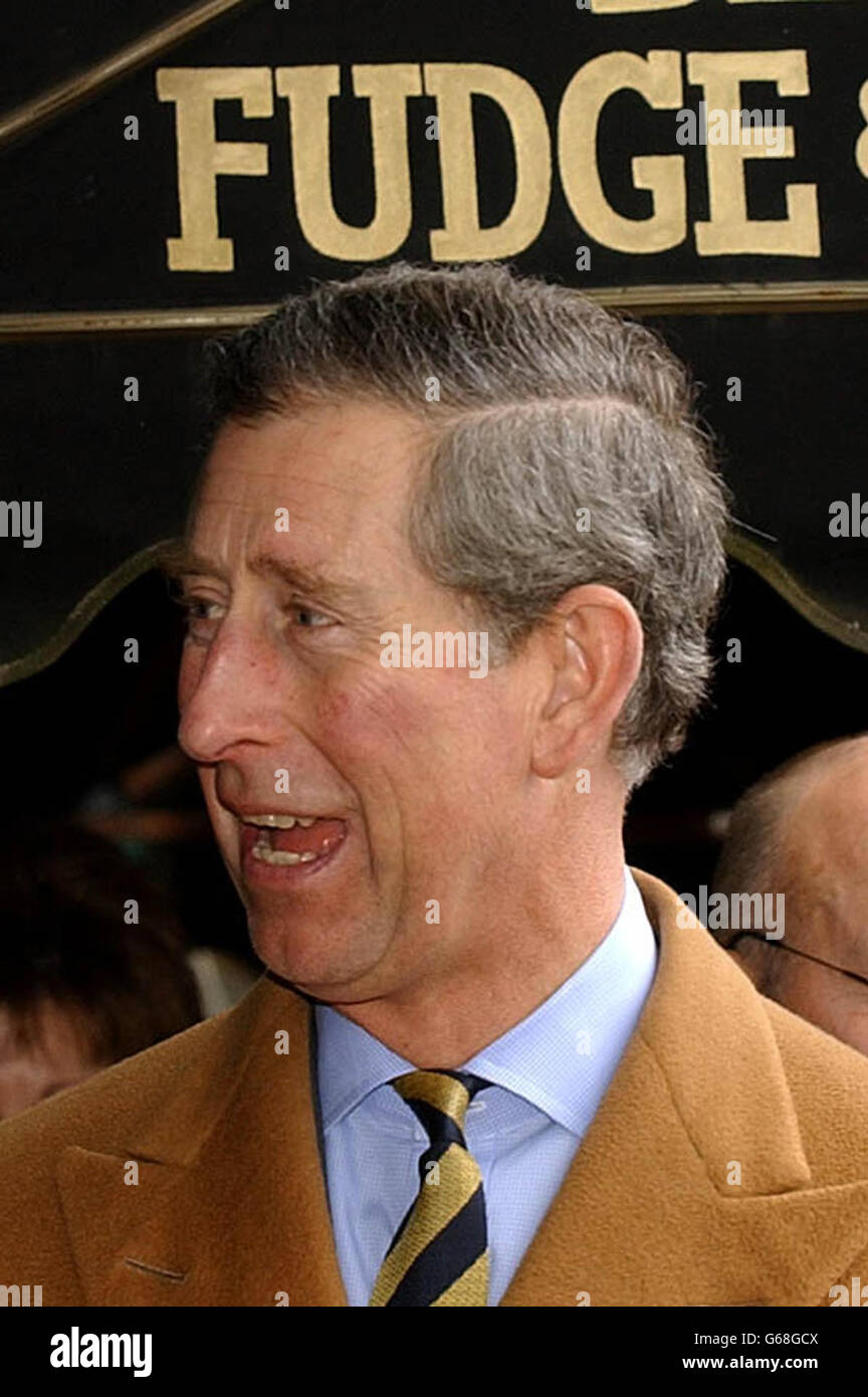 Prince Of Wales besucht den Lake District Stockfoto