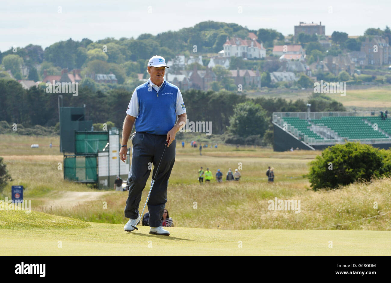 Golf - Open Championship 2013 - Praxis Tag zwei - Muirfield Golf Club Stockfoto