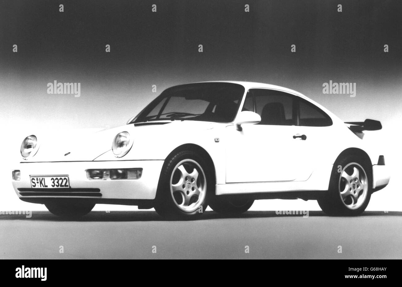 Autofahren - Genfer Autosalon - Porsche 911 Turbo Stockfoto