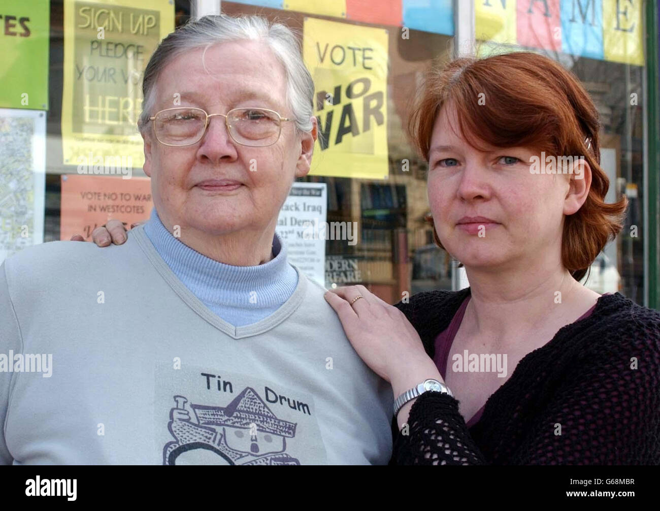 Smalley - Anti-Krieg-Kandidat Stockfoto