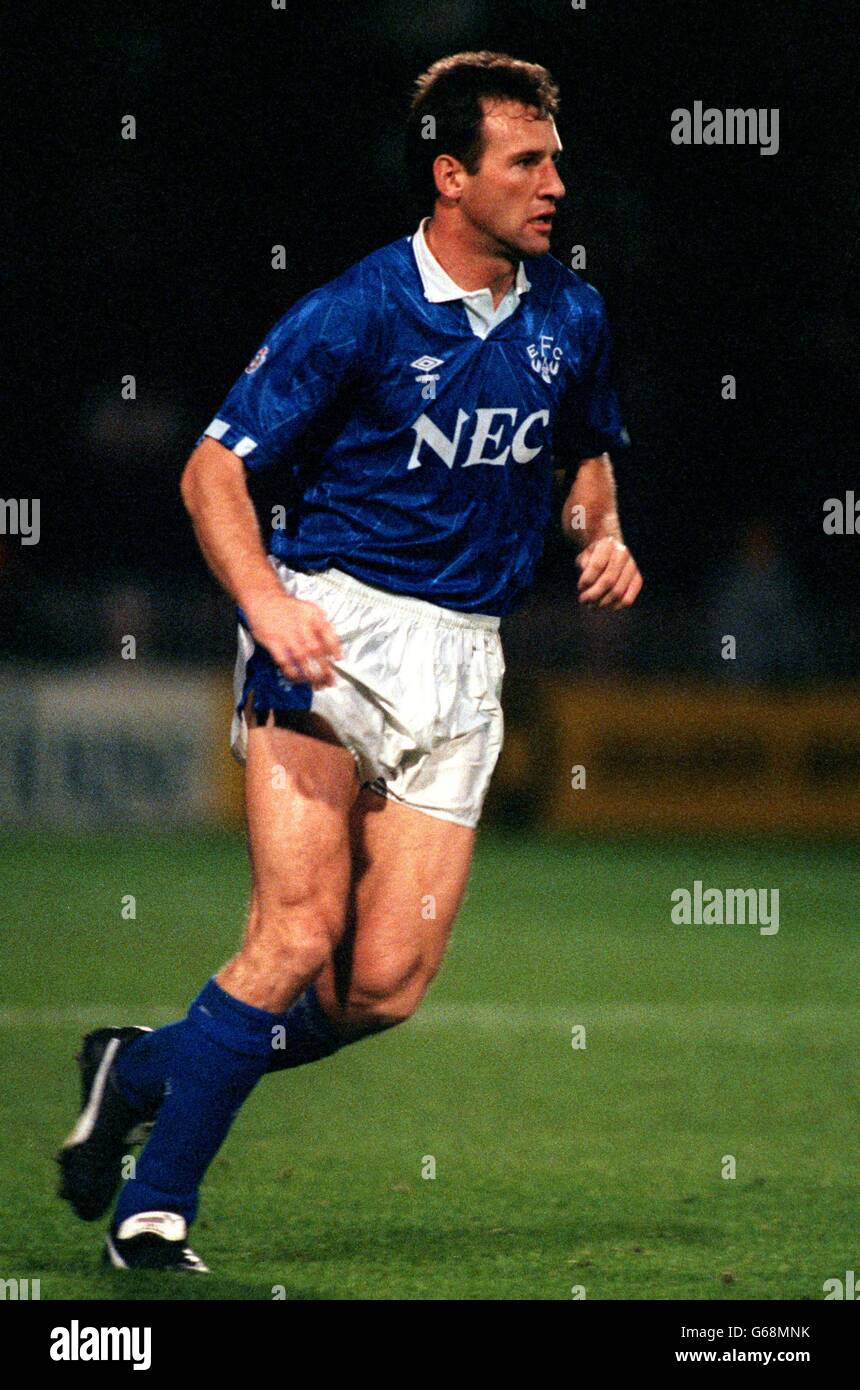 ENGLISCHER FUSSBALL. OVERS; DAVE WATSON, EVERTON Z4 Stockfoto