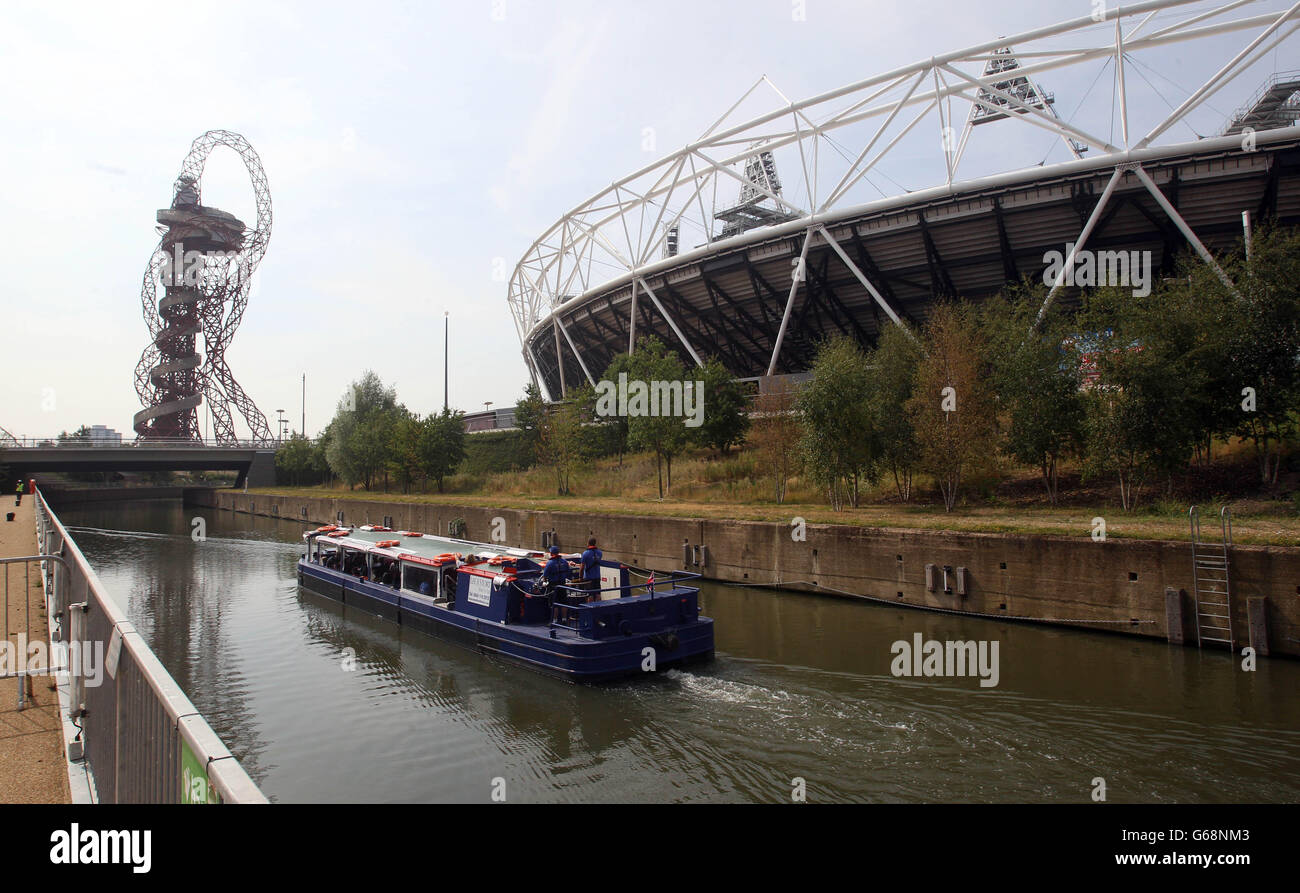 Die Queen Elizabeth Olympic Park Stockfoto