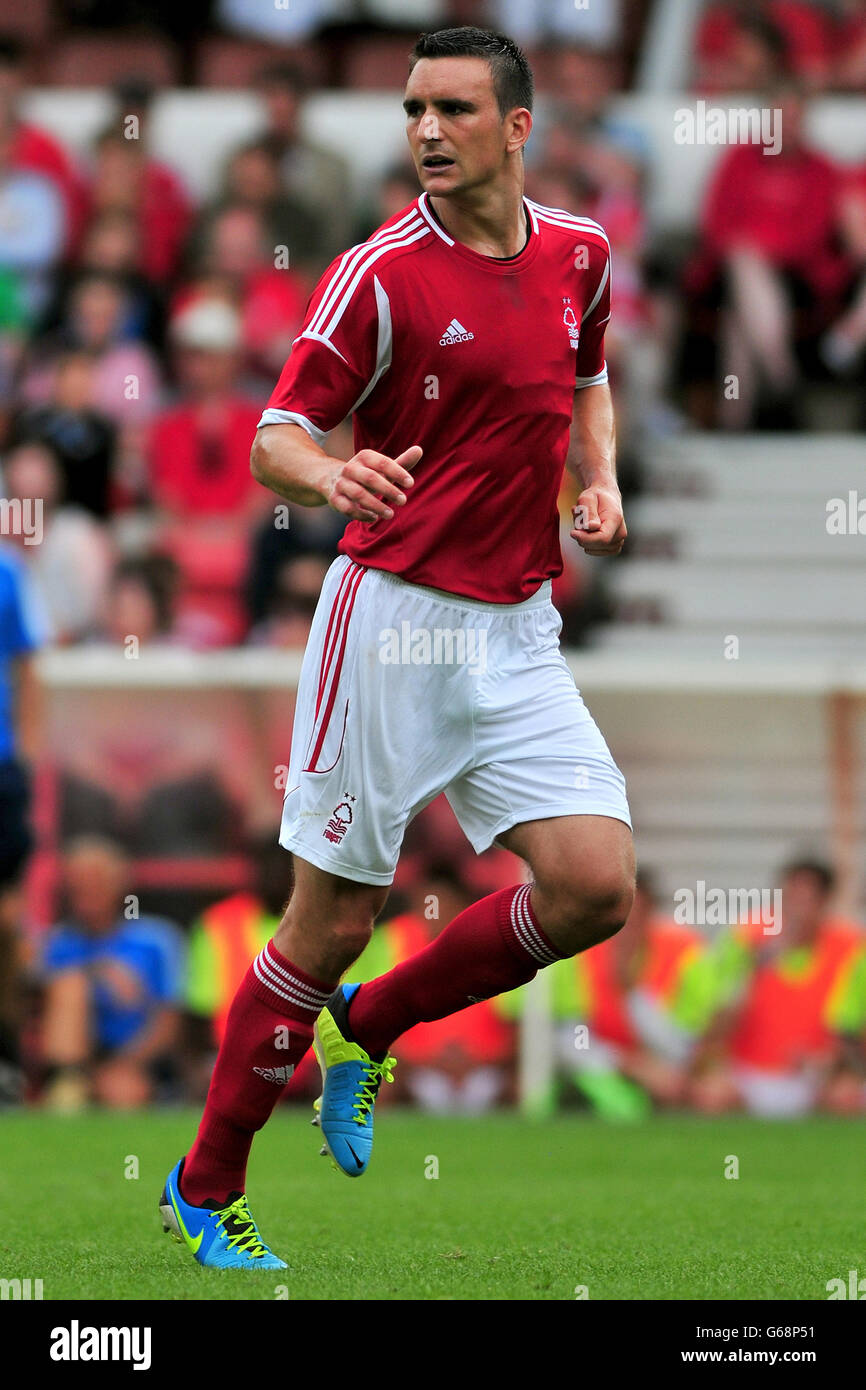 Fußball - vor der Saison freundlich - Nottingham Forest / Royal Antwerp - City Ground. Jack Hobbs, Nottingham Forest Stockfoto