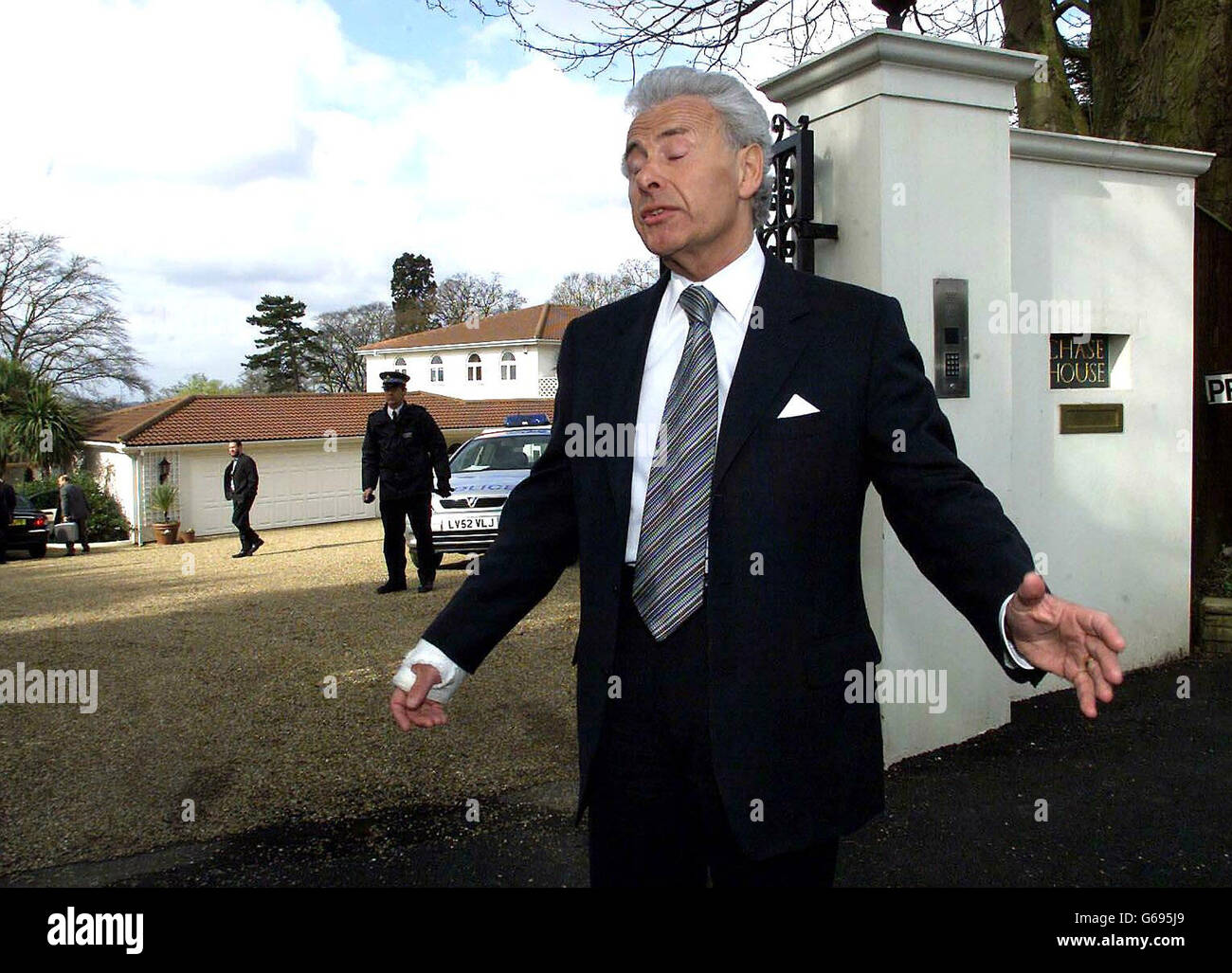 Lord Levy gewinnt vor Einbruch. Stockfoto