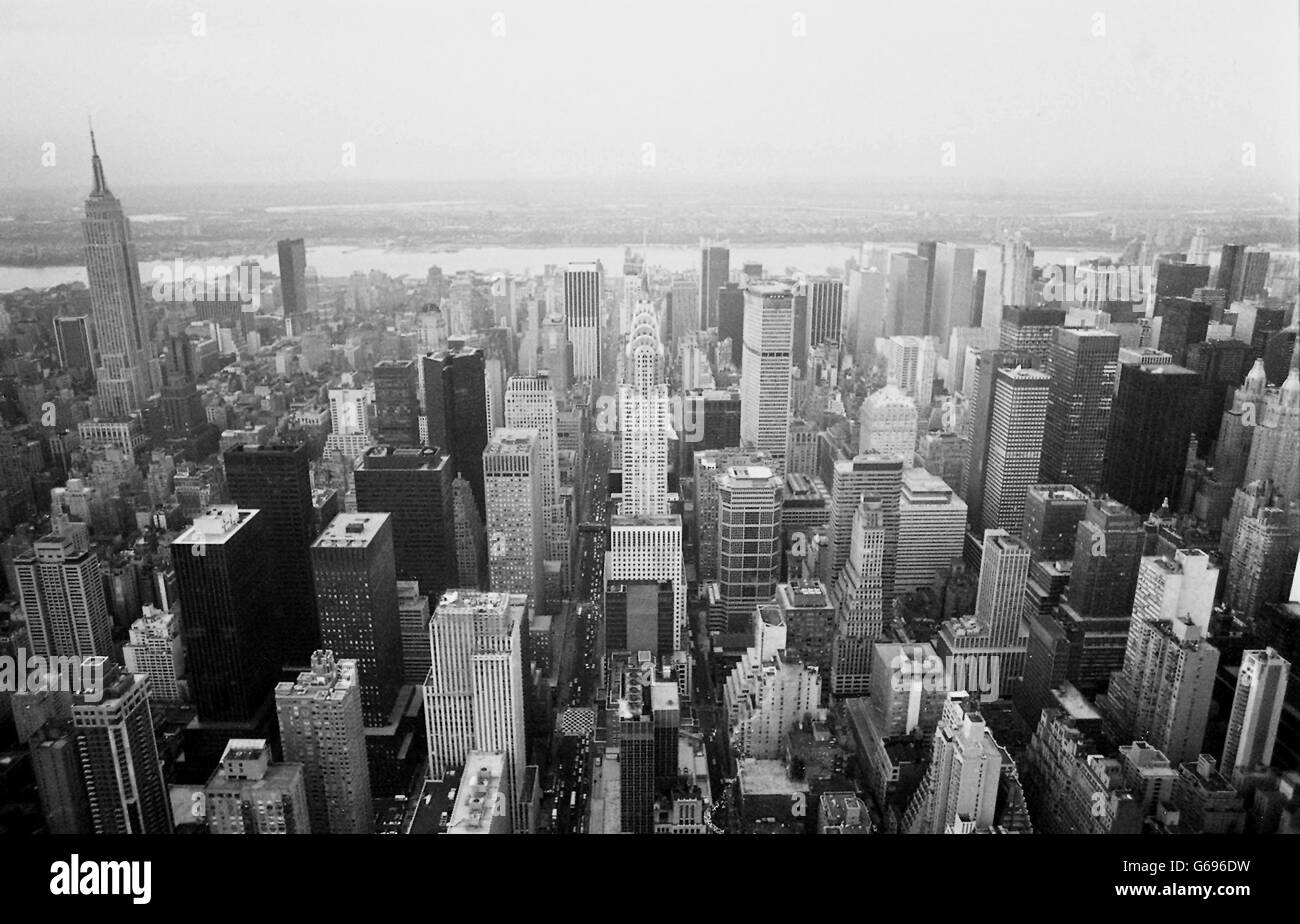 Zentralen Manhatten. Stockfoto