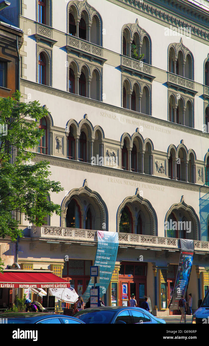 Ungarn, Budapest, Urania-Kino, Stockfoto