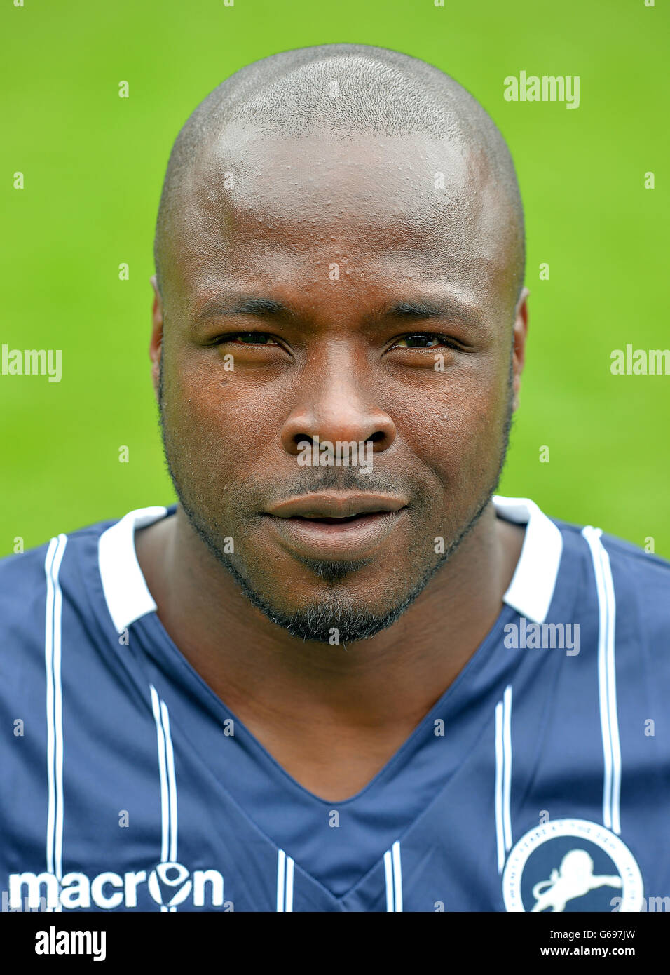 Fußball - Millwall FC Photocall - The Den. Danny Shittu, Millwall Stockfoto