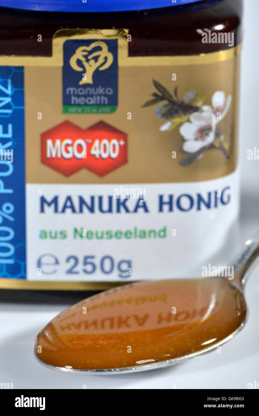 Manuka Honig Stockfoto