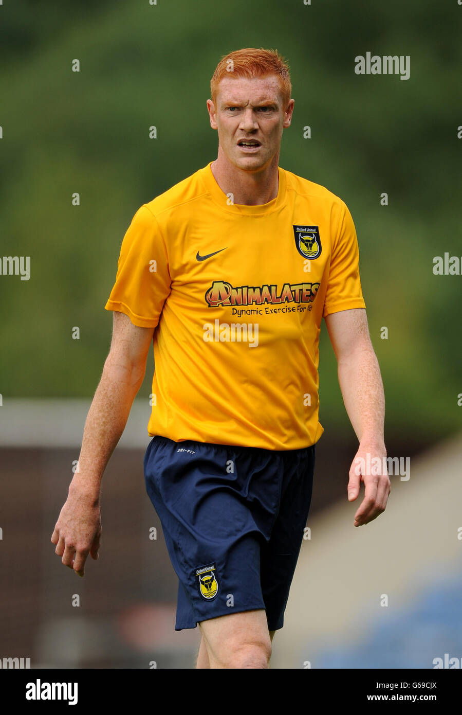 Fußball - Vorbereitungsspiel - Oxford United gegen Birmingham City - Kassam Stadion Stockfoto