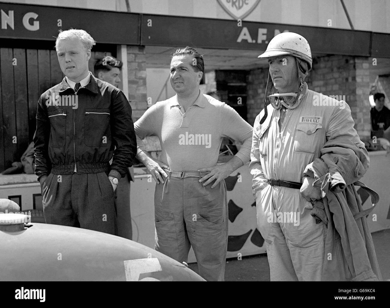 Formel 1 Motor - British Grand Prix - Rennen Silverstone 1953 Stockfoto
