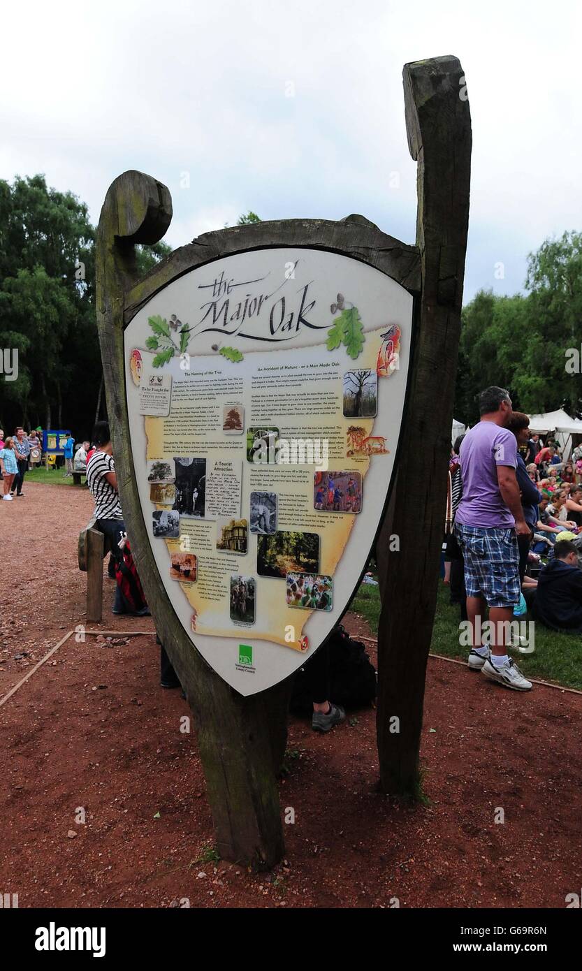 29. jährliches Festival der Robin Hood im Sherwood Stockfoto