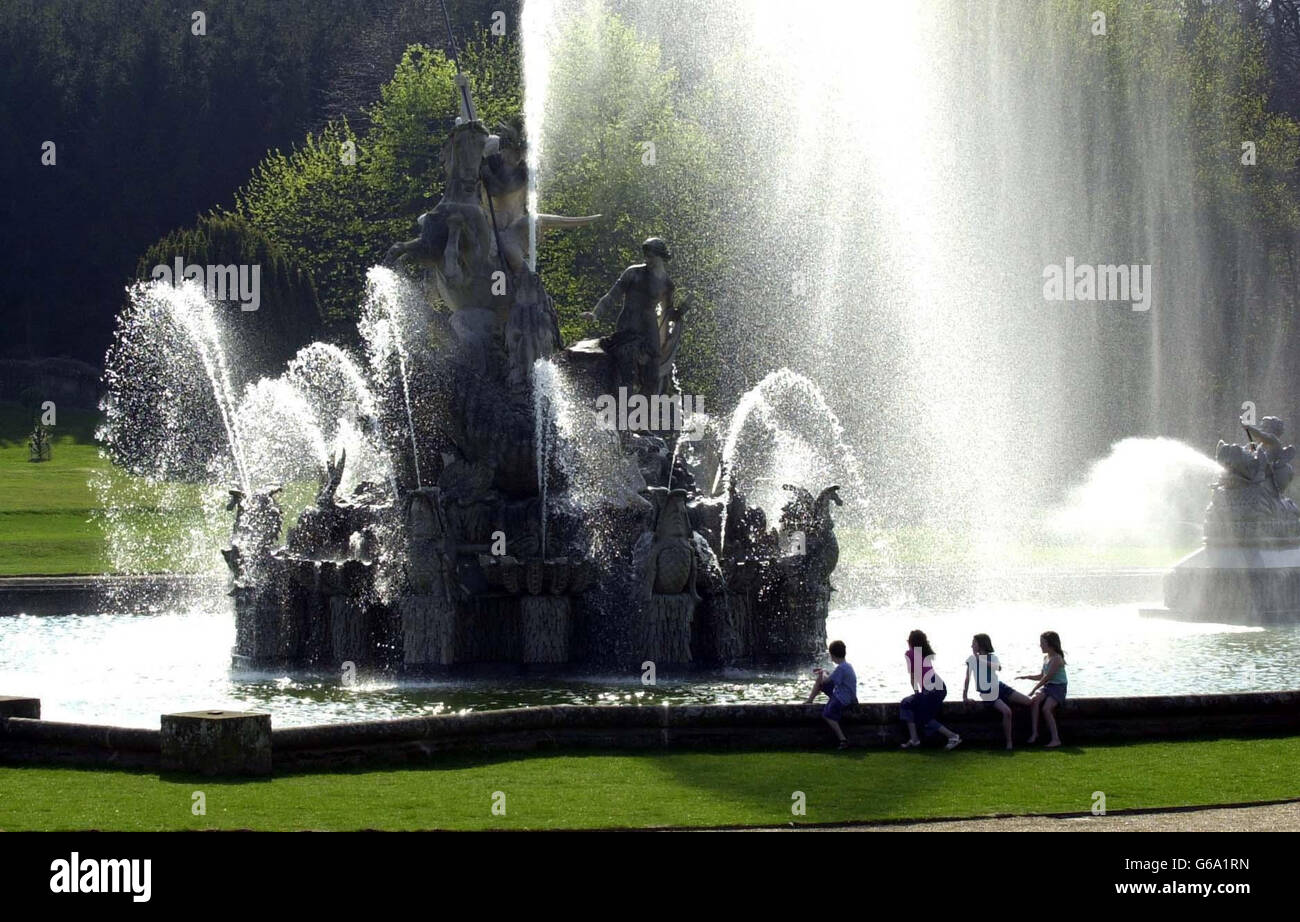 Perseus und Andromeda Brunnen Stockfoto